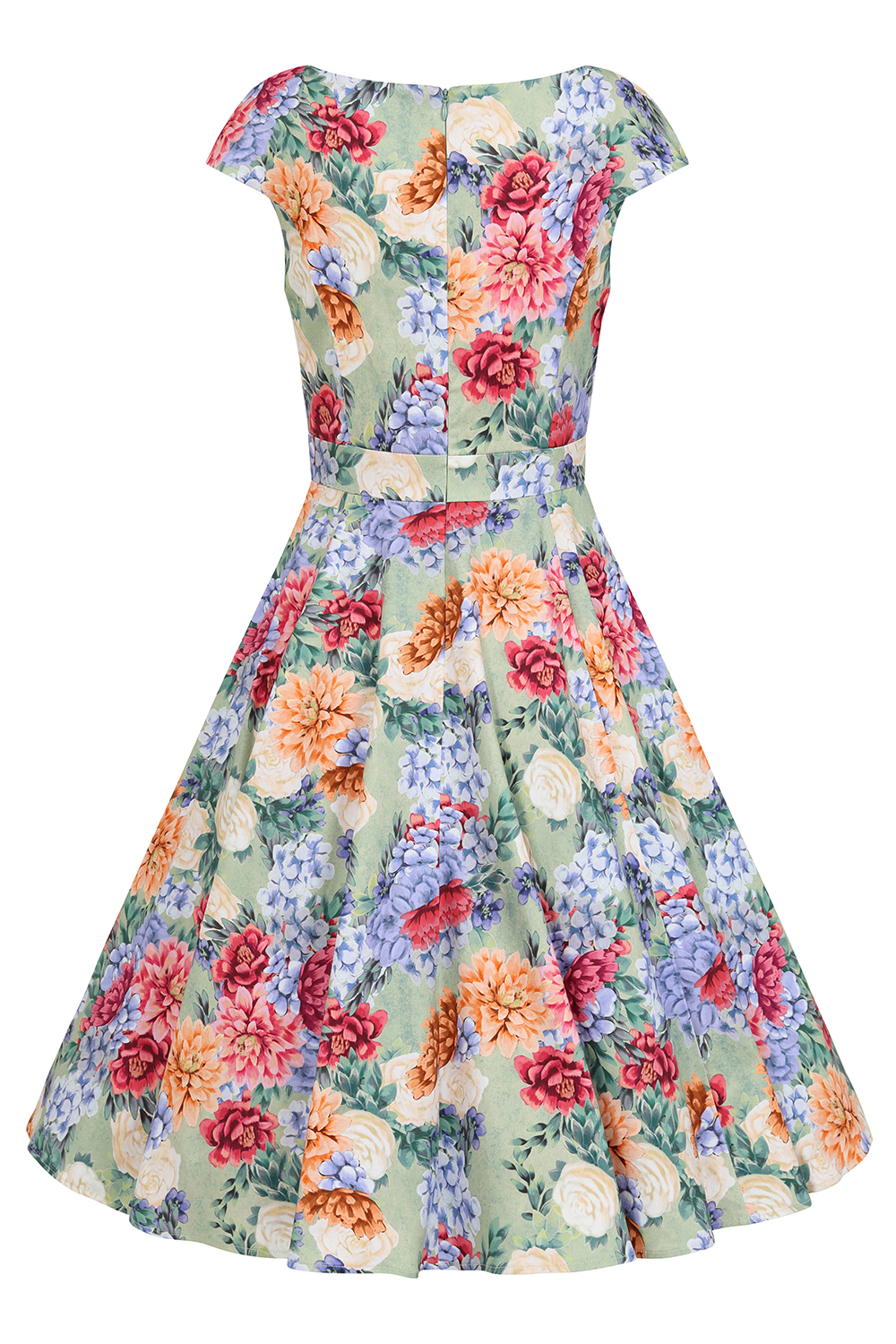 Leah Floral Swing Dress